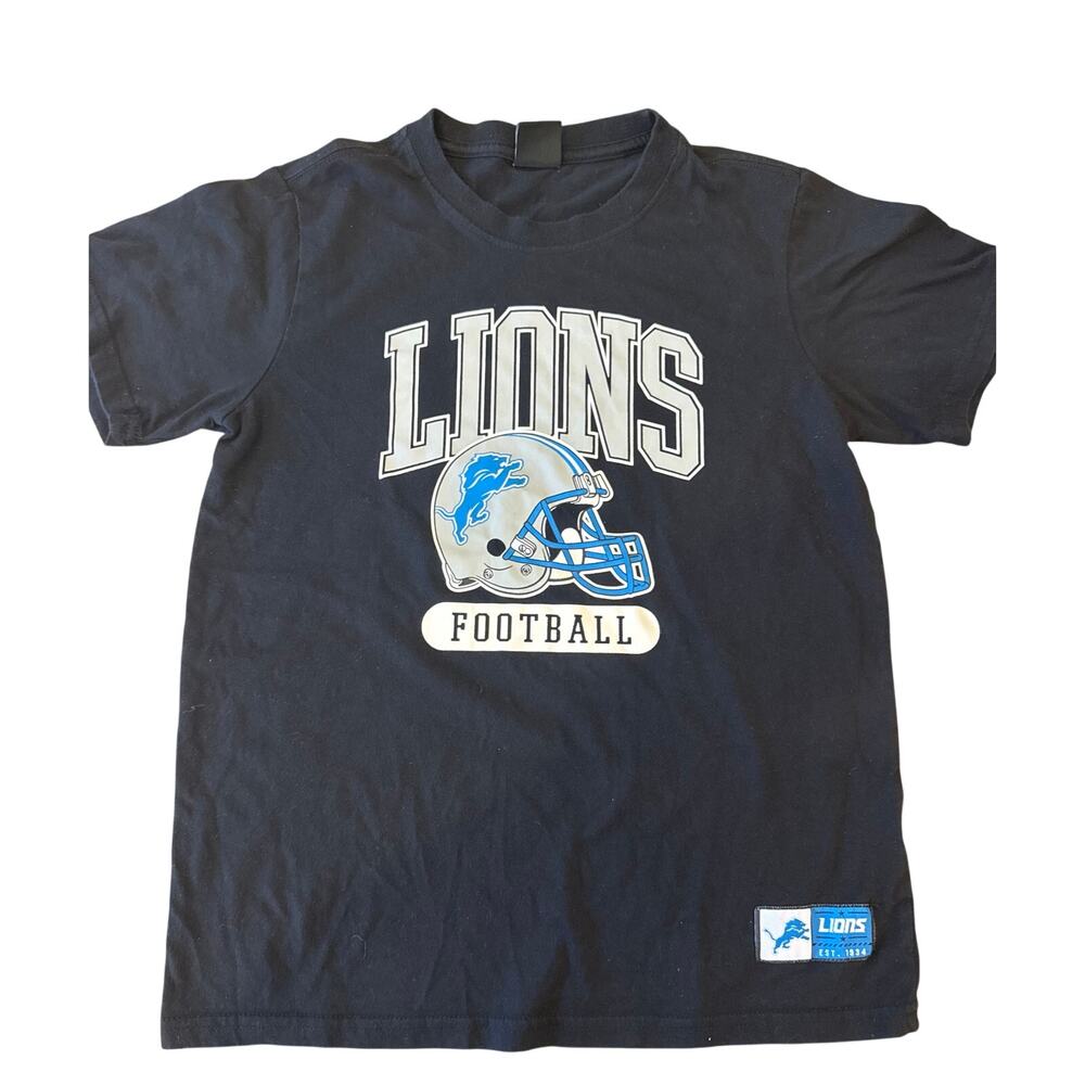 NFL Detroit Lions Football Kids 14/16 gameday Tee T-Shirt Top